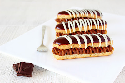 Chocolade eclairs