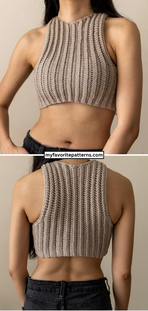 Free Modern Crochet Crop Top Pattern