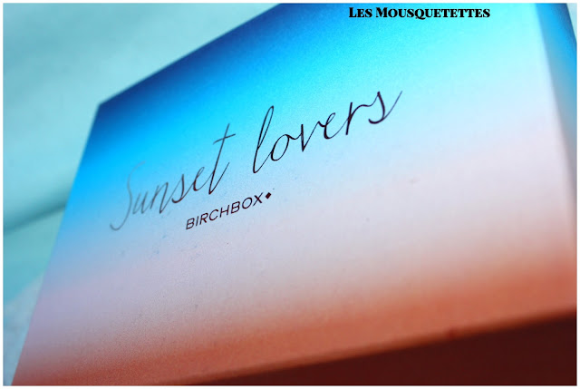 Birchbox juillet 2015 Sunset Lovers - Les Mousquetettes©