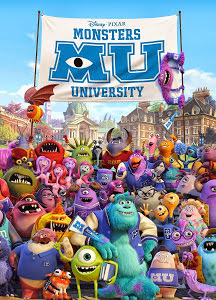 Poster Of Hollywood Film Monsters University (2013) In 300MB Compressed Size PC Movie Free Download At everything4ufree.com