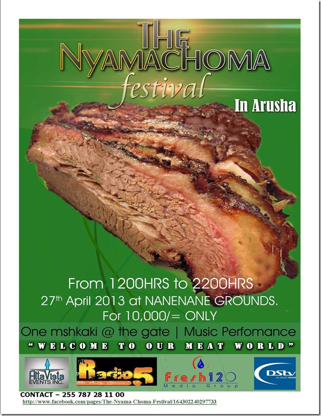 ARUSHA NYAMA CHOMA FLIER