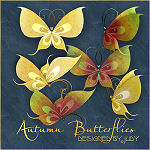 Link to Vibrant Autumn Butterfly Scraps
