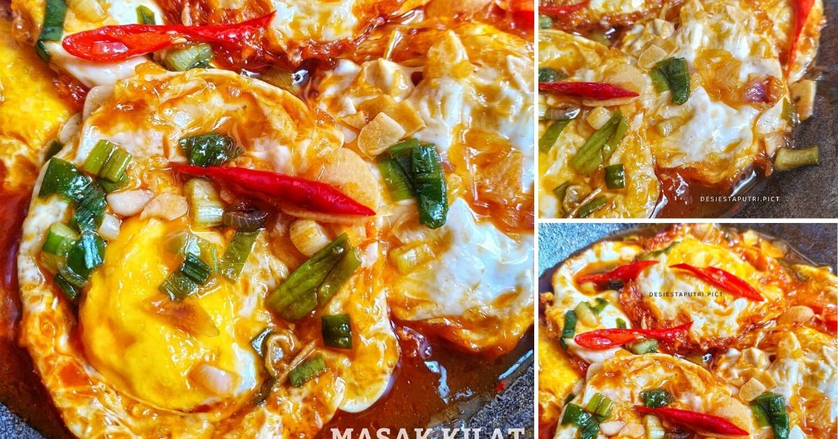 RESEP TELOR  CEPLOK  ASAM MANIS PEDAS FAVORIT Resep Spesial