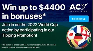 Bonus Forex Tanpa Deposit ACYSecurities Sampai $4400 (World Cup 2022)