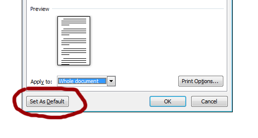 Cara Setting Ukuran Kertas Di Microsoft Word Secara Permanen