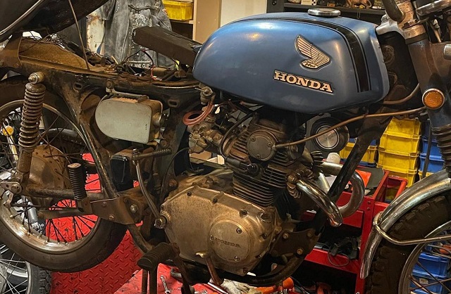 Honda CL135 restoration