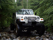 This is Natalie's Jeep. Imagine in your mind that Natalie and I are at .