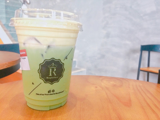 Uji matcha cheese from Reguistea at Sunway Velocity