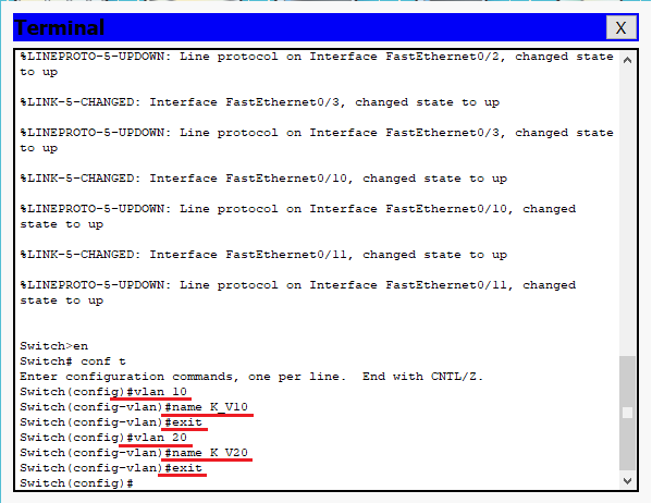 konfigurasi vlan pada switch cisco