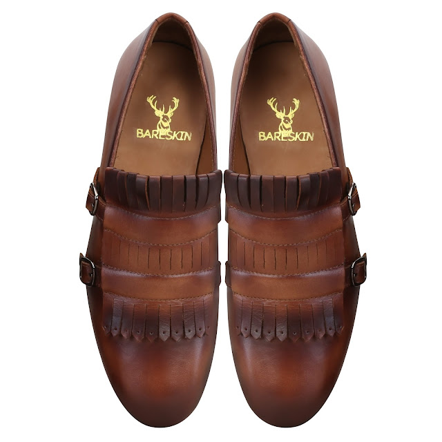 Voganow - Step into festivities with BARESKIN shoes for men