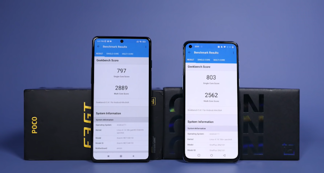OnePlus Nord 2 vs POCO F3 GT
