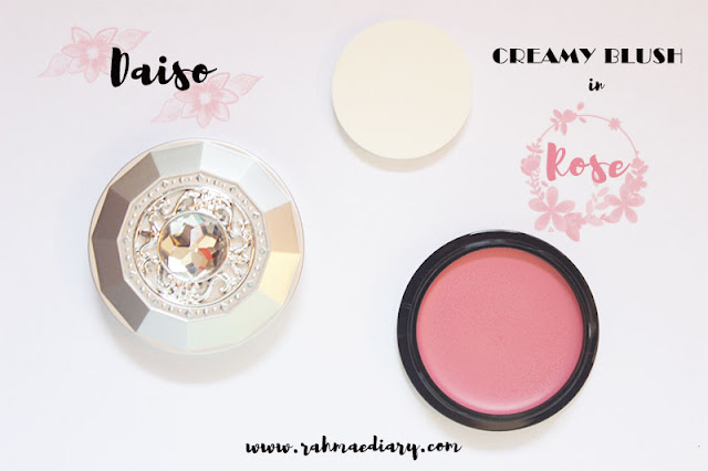 Daiso creamy blush
