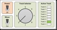 Transfer Table Control Panel Concept