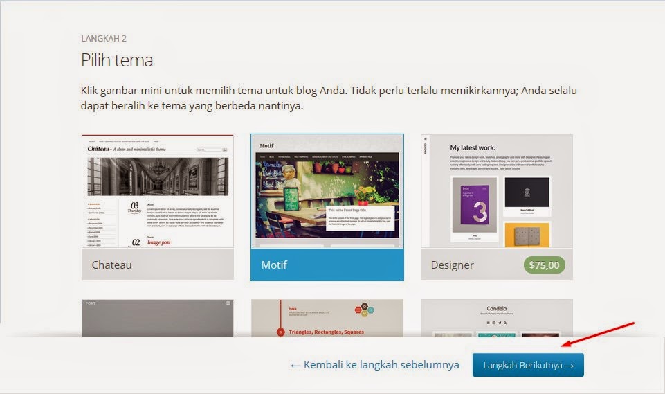 Cara membuat blog dengan mudah menggunakan Wordpress 