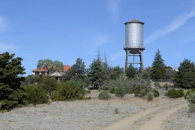 water tower next to nurses quarters