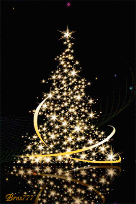 Animasi Pohon Natal Bergerak untuk HP Android_Animated Christmas Tree Android-iPhone_MTDH