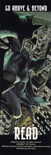 bookmark marcapáginas batman dc comics illustration by alex ross