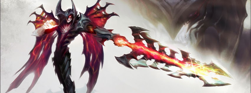 League of Legends Champions - Aatrox - Cover Photos Facebook