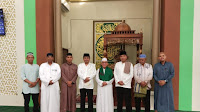 Wakapolda Laksanakan Sholat Idul Adha di Masjid Assaadah di Mapolda Sumsel 