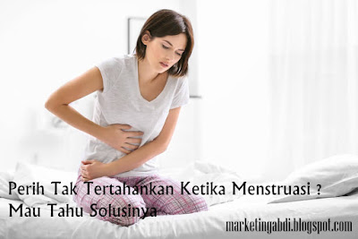 Perih Tak Tertahankan Ketika Menstruasi ? Mau Tahu Solusinya