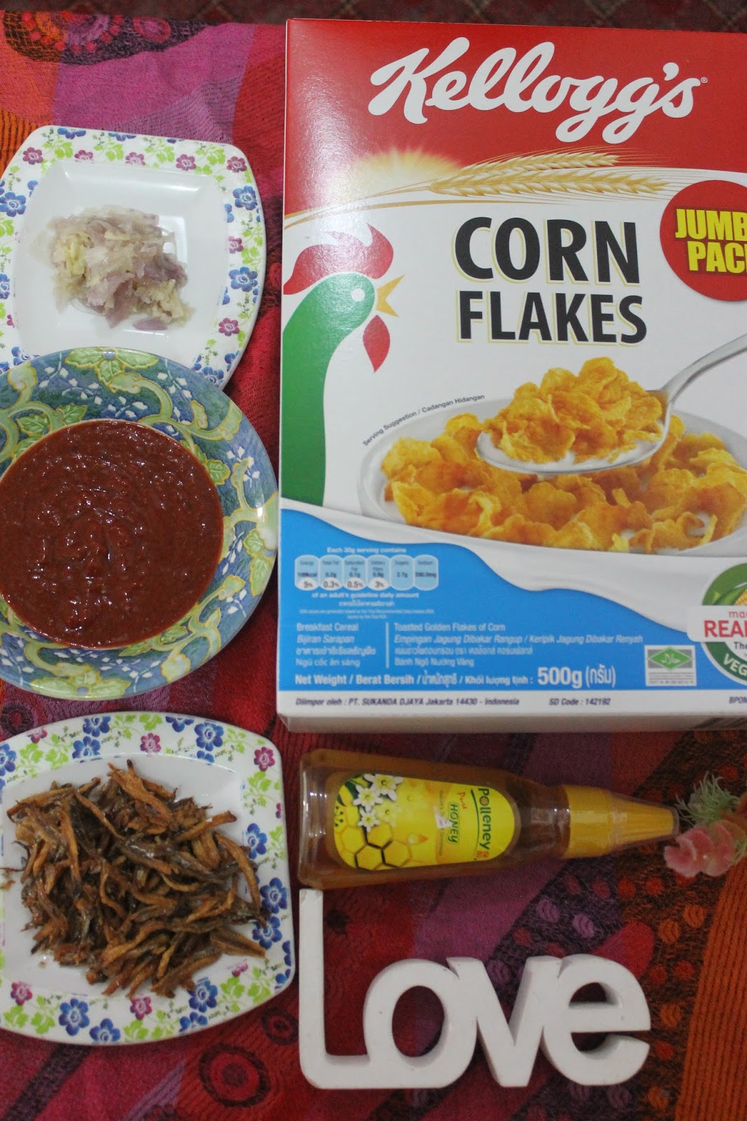 Resepi Biskut dan Kerepek Kellogg's Corn Flakes® versi 
