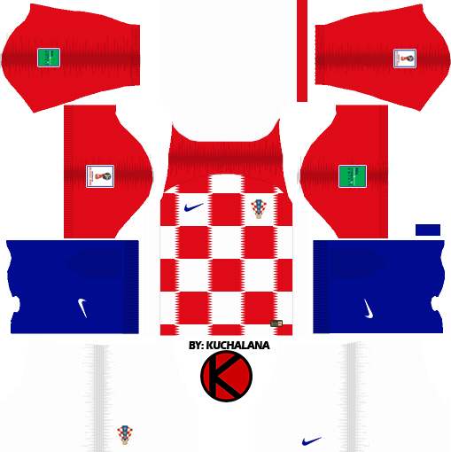 Croatia 2018 World Cup Kit Dream League Soccer Kits