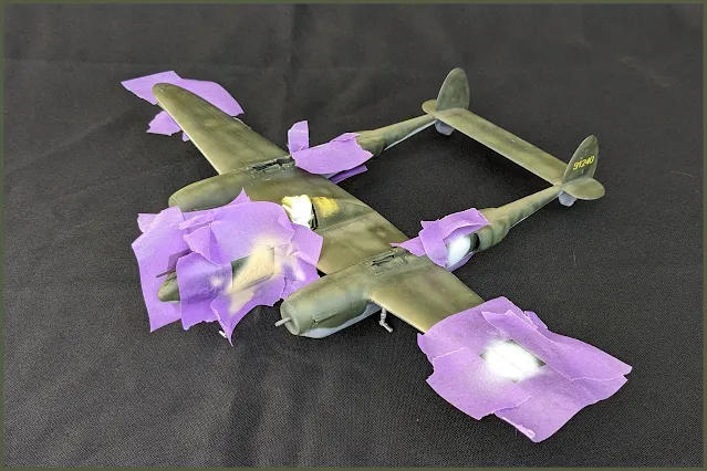 Décoration du P-38.