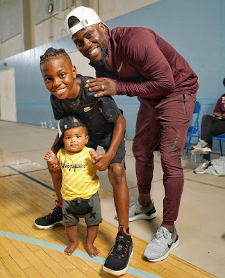 Adorable photo of #KevinHart and his sons