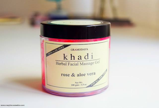 Khadi Rose Aloe Vera Massage Gel buy online
