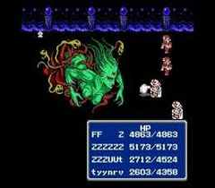  Detalle Final Fantasy III (Español) descarga ROM NES