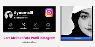 Cara Melihat Foto Profil Instagram Sendiri dan Orang Lain