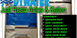 Jual Resin Lewatit - Filter Air - Resin Kation Anion