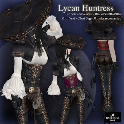 New Lycan Hunter Huntress sets today Barerose Tokyo