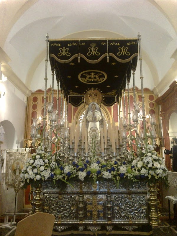 QUIJOTE COFRADE: COSTALEROS PARA LA SOLEDAD (CALZADA DE CALATRAVA)