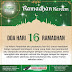 DOA HARI KE-16 RAMADHAN 1442H