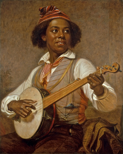 William Sidney Mount -El instrumentista de banjo - 1856