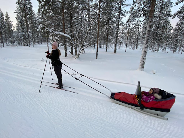 Talviloma Saariselällä - monipuolinen kohde lasten kanssa