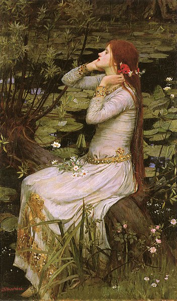 John William Waterhouse, "Ophelia" (1894)