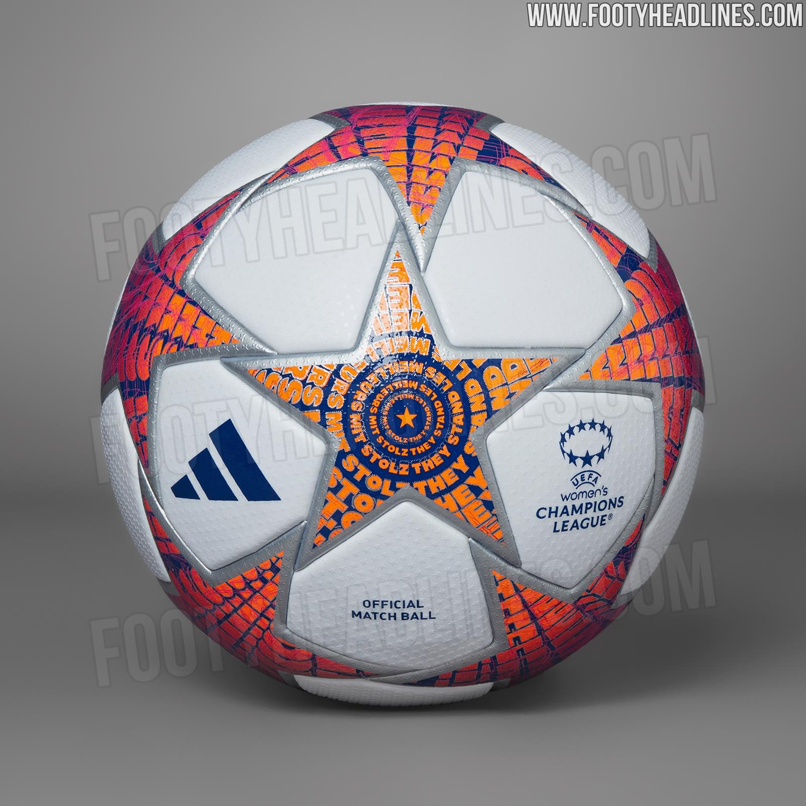 adidas presenta los balones oficiales de la UEFA Champions League y la UEFA  Women's Champions League 2023/24, UEFA Women's Champions League