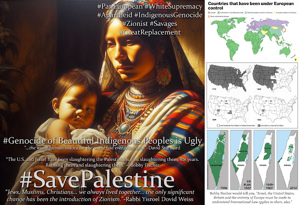 Bobby Fischer Would Tell You, the Genocide in Palestinian is Part of Six Centuries of Ongoing Indigenous Human Holocaust