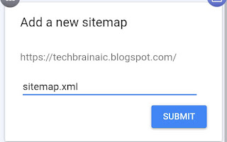 Blogger Sitemap