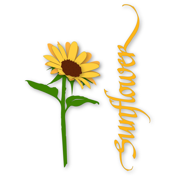 Free Free 180 Silhouette Sunflower Butterfly Svg Free SVG PNG EPS DXF File