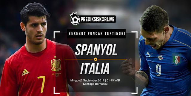 Prediksi Bola Spanyol vs Italia : Partai Klasik Tim Matodor lawan Gli Azzurri