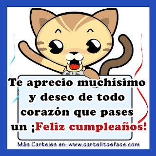 Frases De Cumpleaños: Te Aprecio