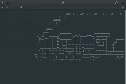 [Fun] Menciptakan Kereta Berjalan Di Terminal Linux