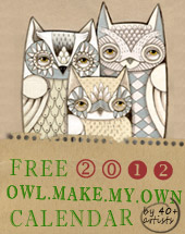 Owl Lover 2012 Calendar