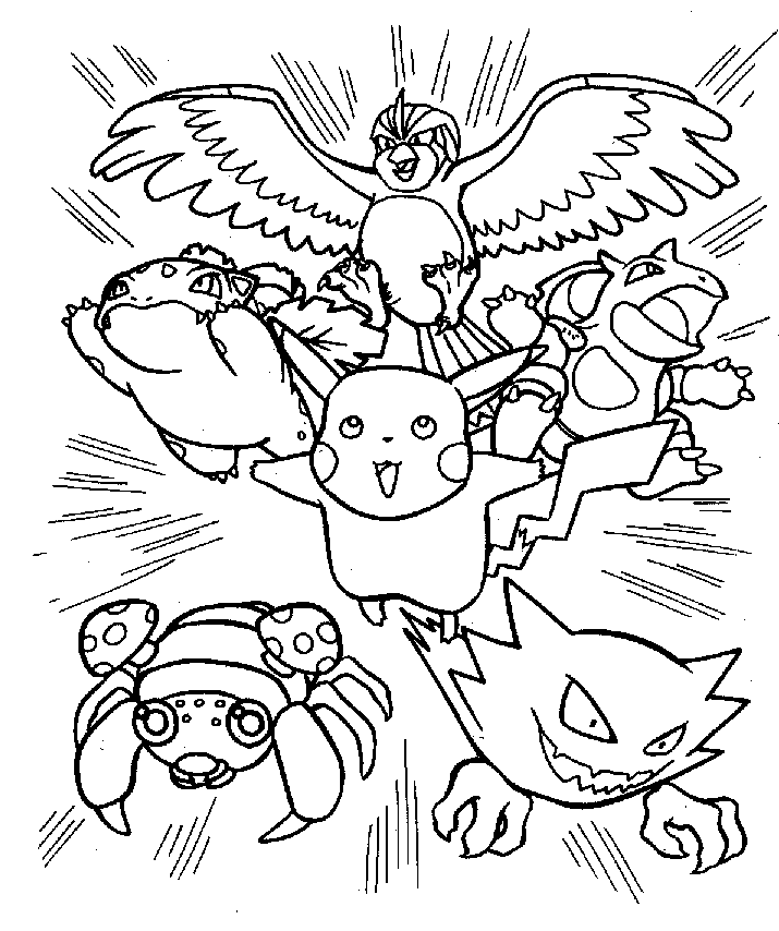 Popular Inspiration Pokemon Halloween Coloring Page