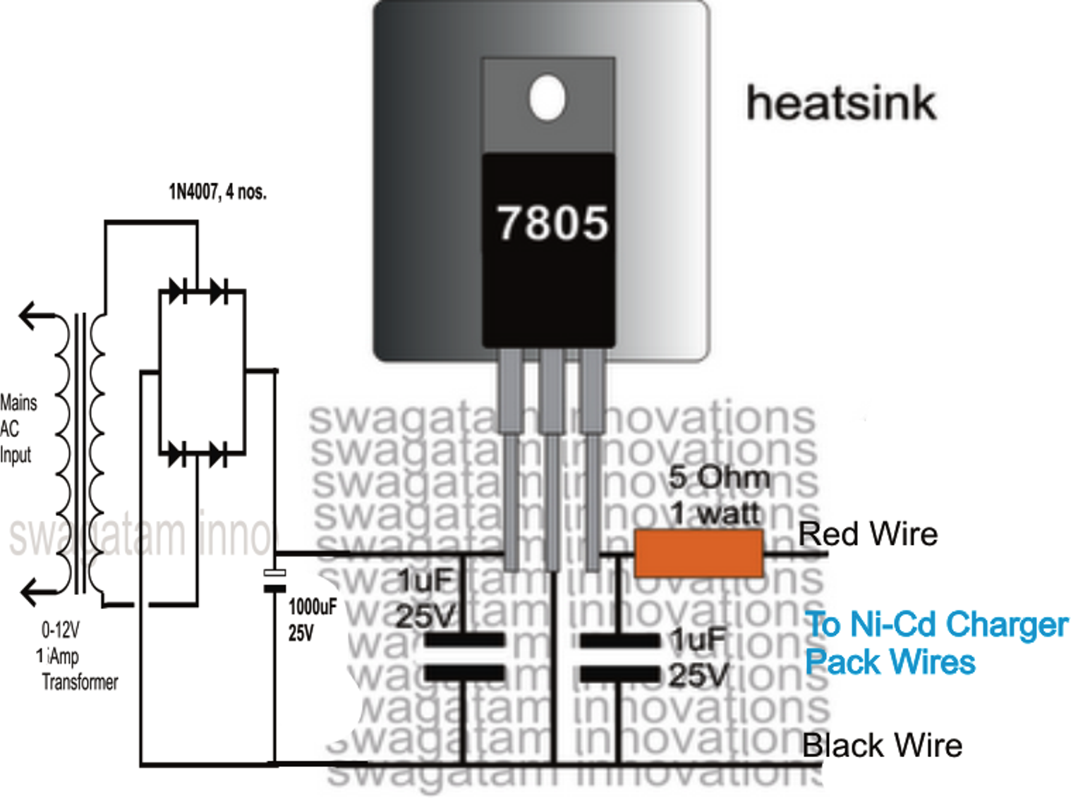 Cell Phone Emergency Charger Pack Circuit ~ Electronic ...