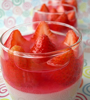 Infoinfoinfo: Resepi Puding Strawberi