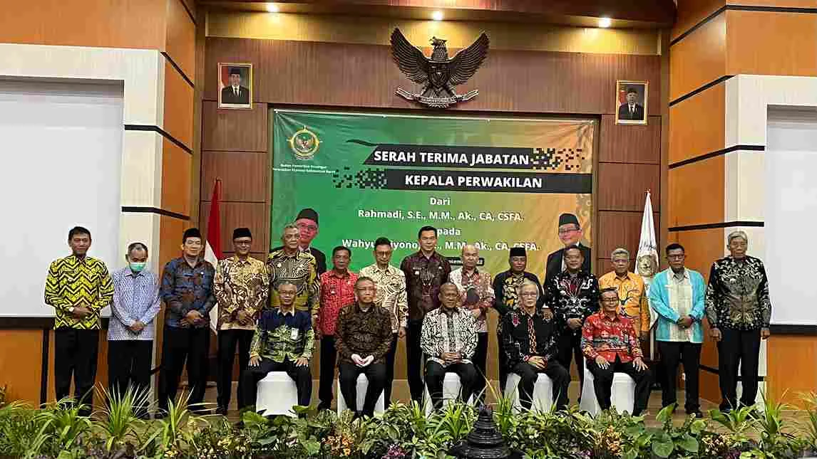 Sertijab Kepala Perwakilan BPK Provinsi Kalimantan Barat